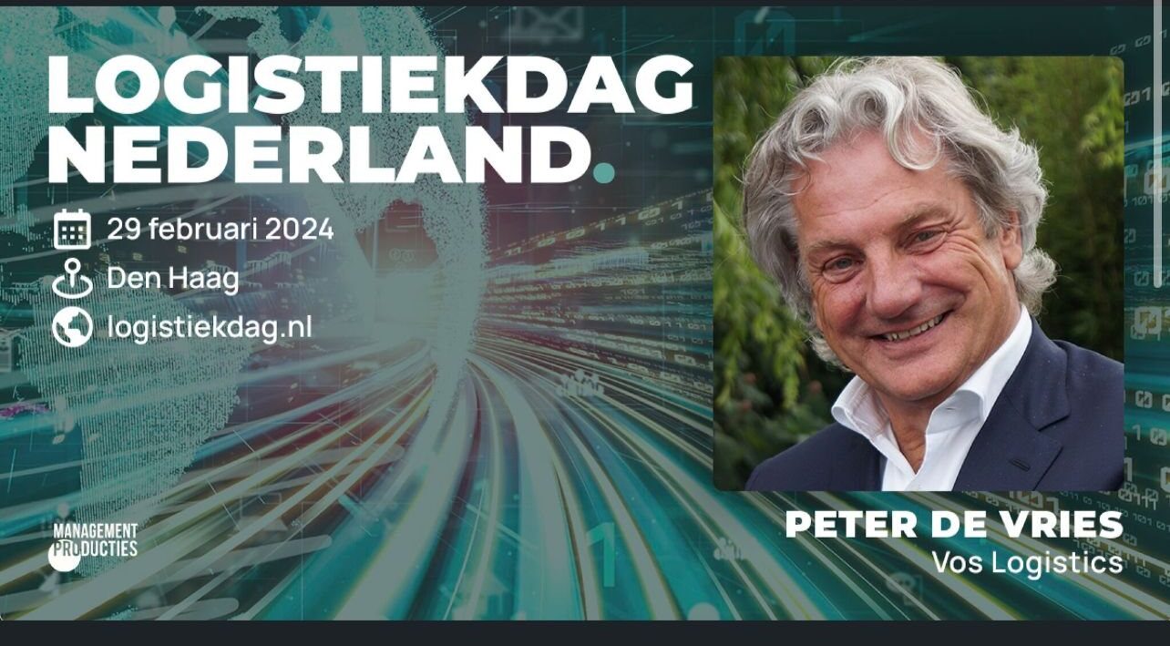 peter-de-vries-lezing-logistiekdag Aankondiging van Peter de Vries als spreker op Logistiekdag Nederland